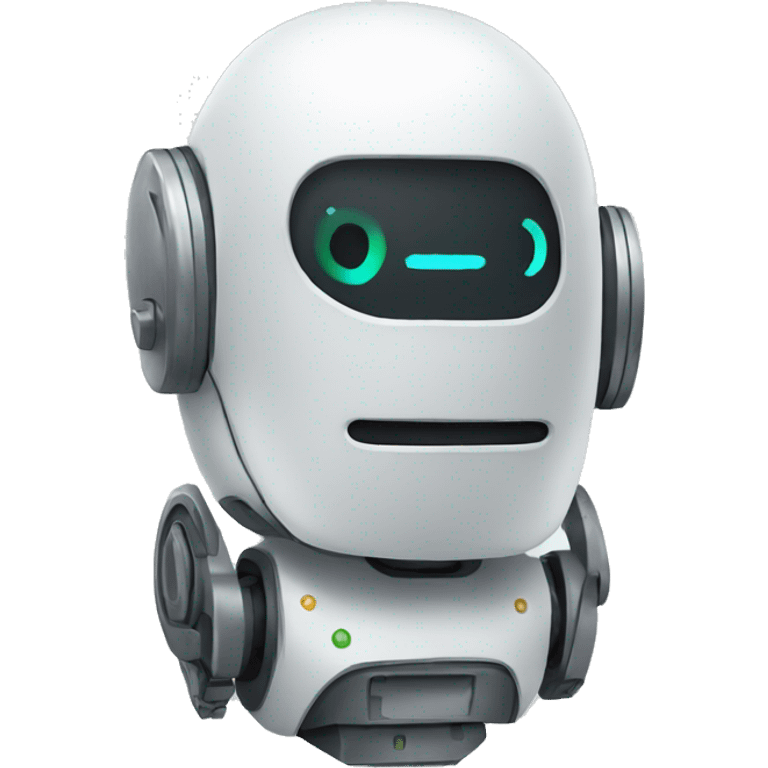 Android robot assistant emoji