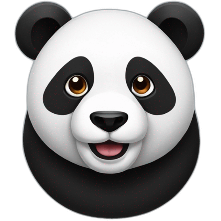 black friday panda emoji