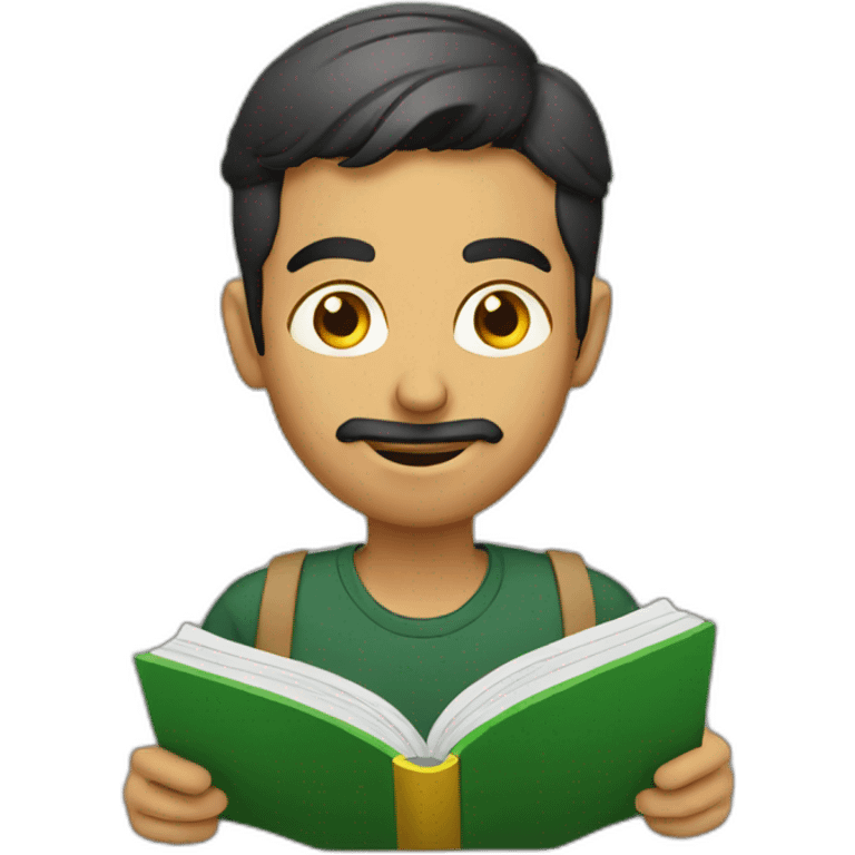 Pakistani Reading  emoji