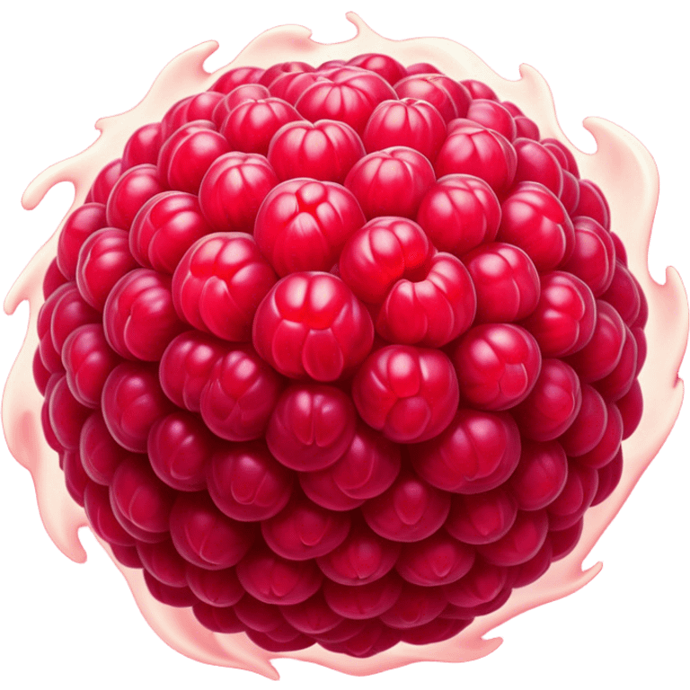  raspberry planet emoji