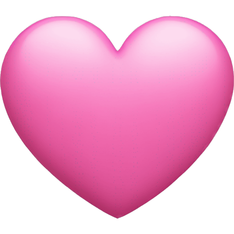 Heart pink emoji