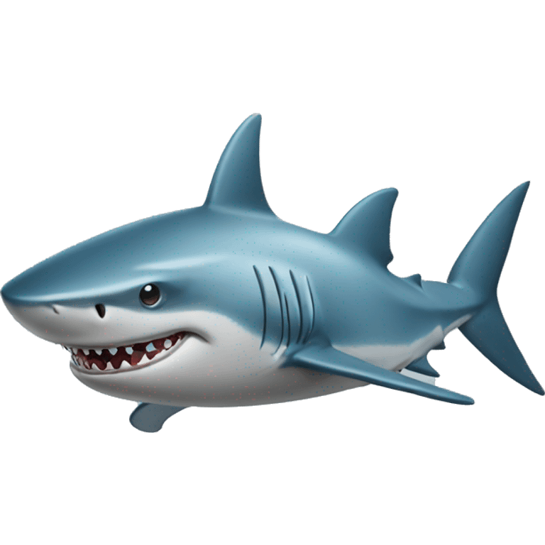 Shark with car emoji