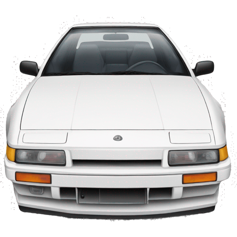 1988 Acura Integra white emoji