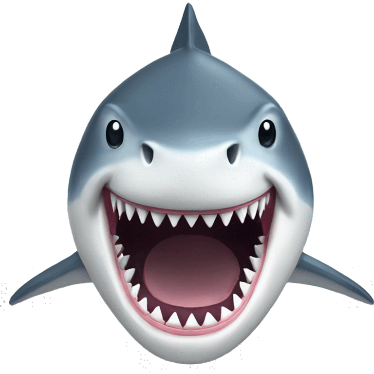 Shark with emoji emoji