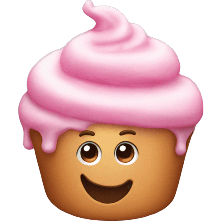 pink cinnabon emoji