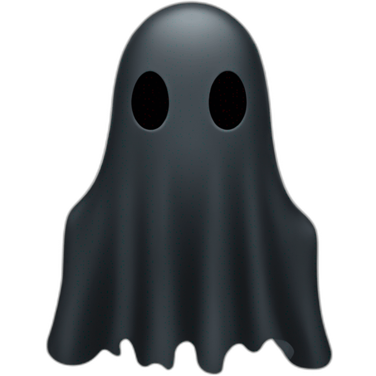 Black-ghost emoji