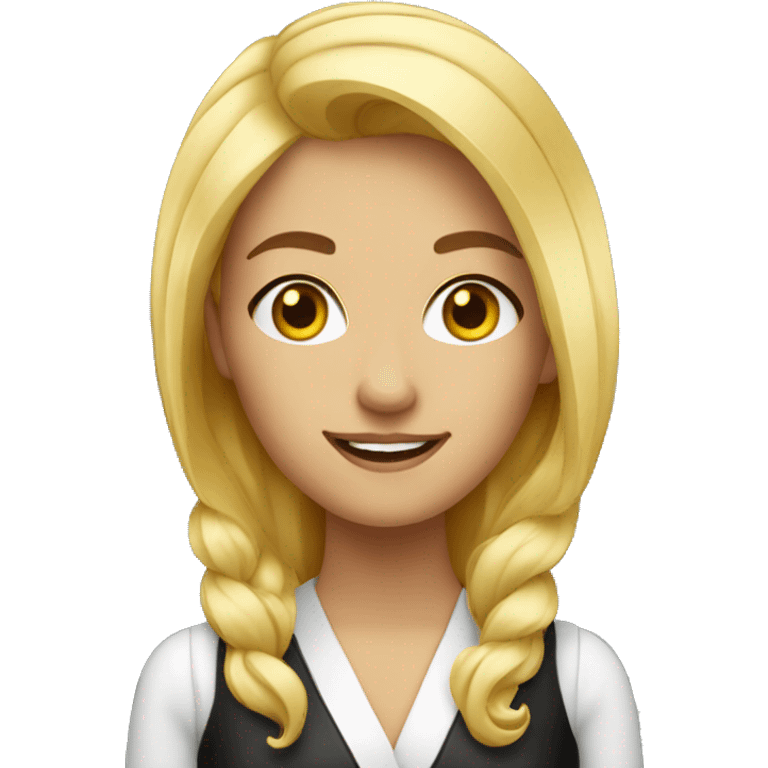 Bartender blonde  emoji