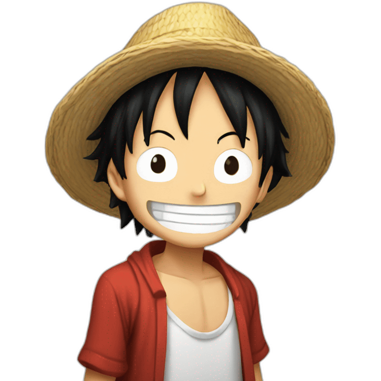 Luffy emoji