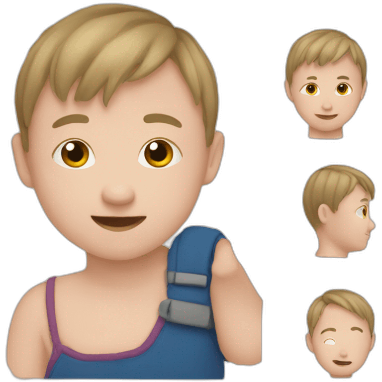 Down's syndrome emoji