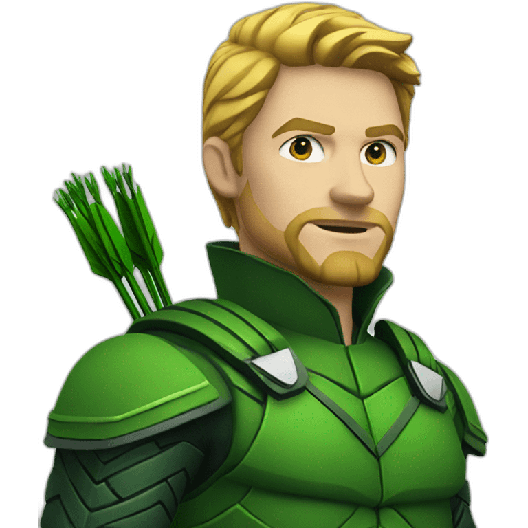 Green arrow emoji