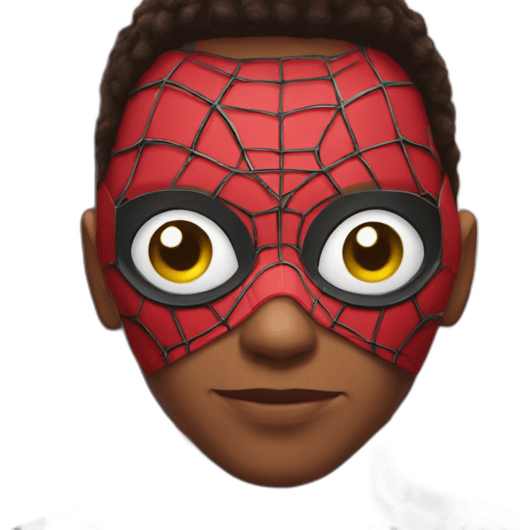  miles morales in mask emoji