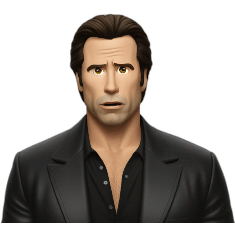 Confused Travolta Meme emoji