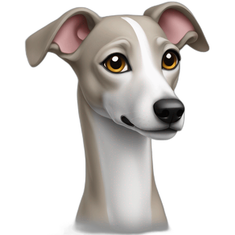 a whippet emoji