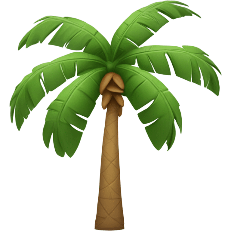 A singing palm tree  emoji