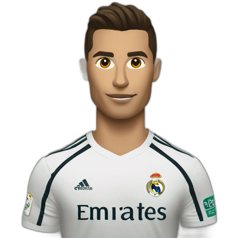 generate a CR7's emojis doing the Siuuu emoji