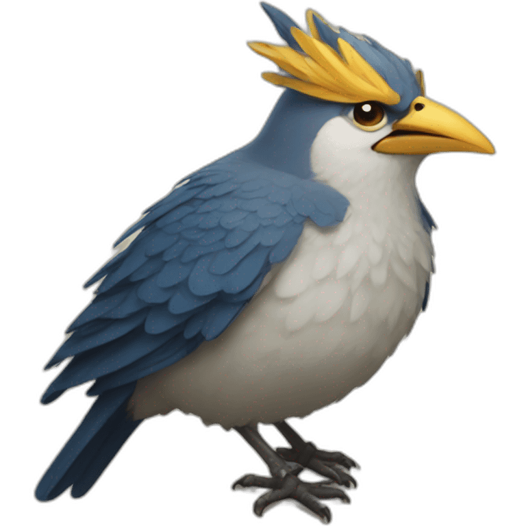 bird king emoji