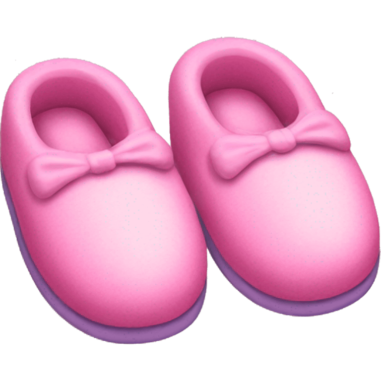 Pink slippers emoji