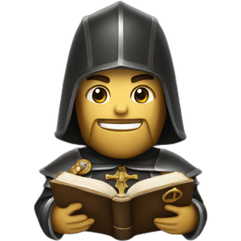 templar holding bible emoji