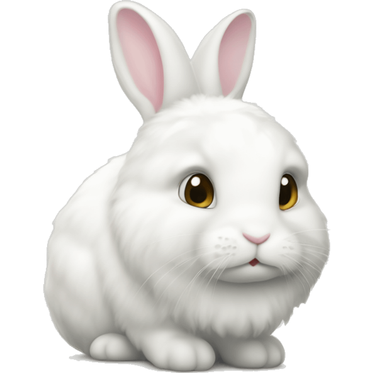 blanc de hotot bunny emoji