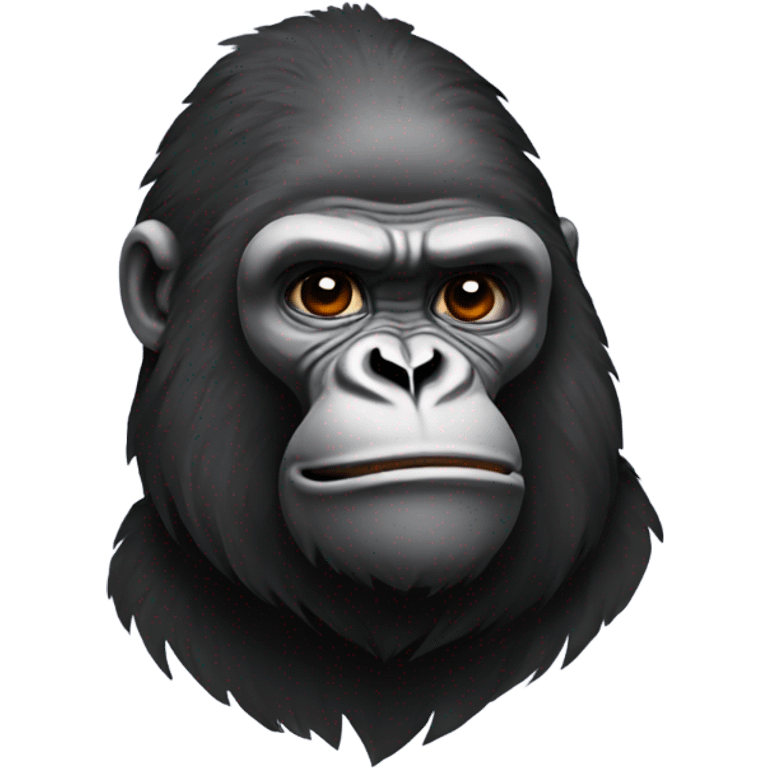 Cool gorilla emoji