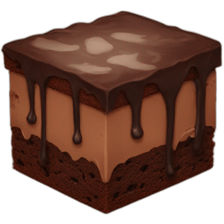 Brownie emoji