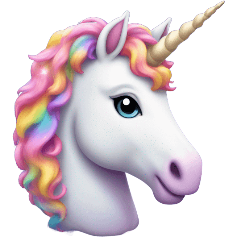 Fat unicorn emoji