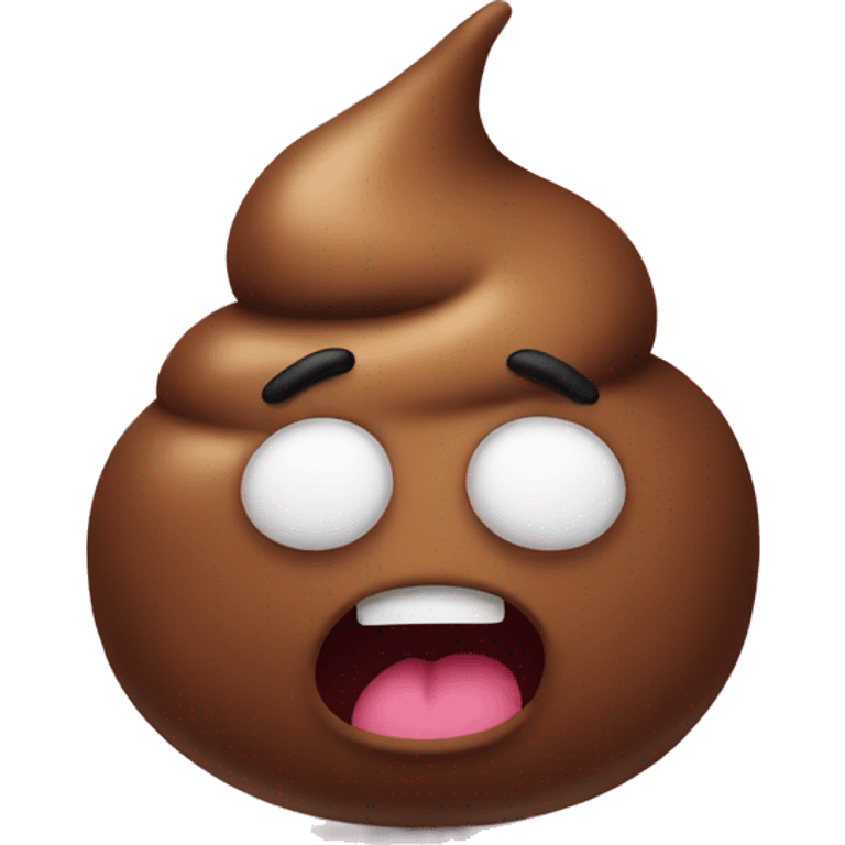 poop emoji  in love emoji