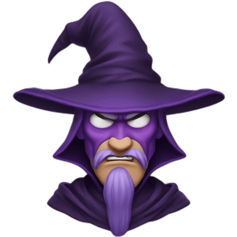 evil purple villain wizard emoji