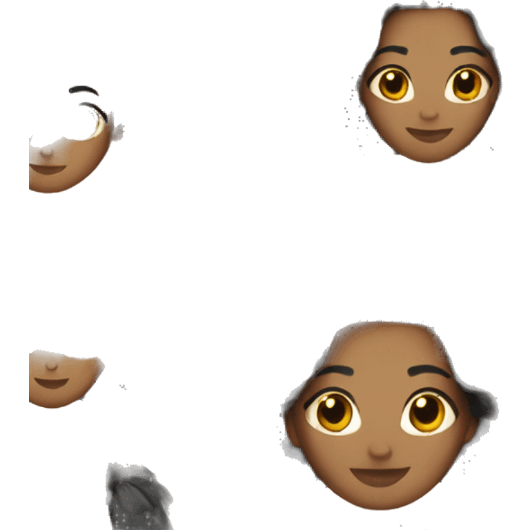 black hair stylist emoji