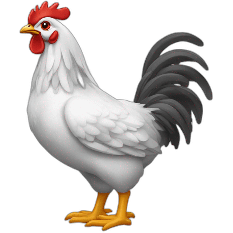 poule mechante emoji