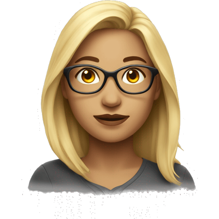 Woman quantum energy emoji