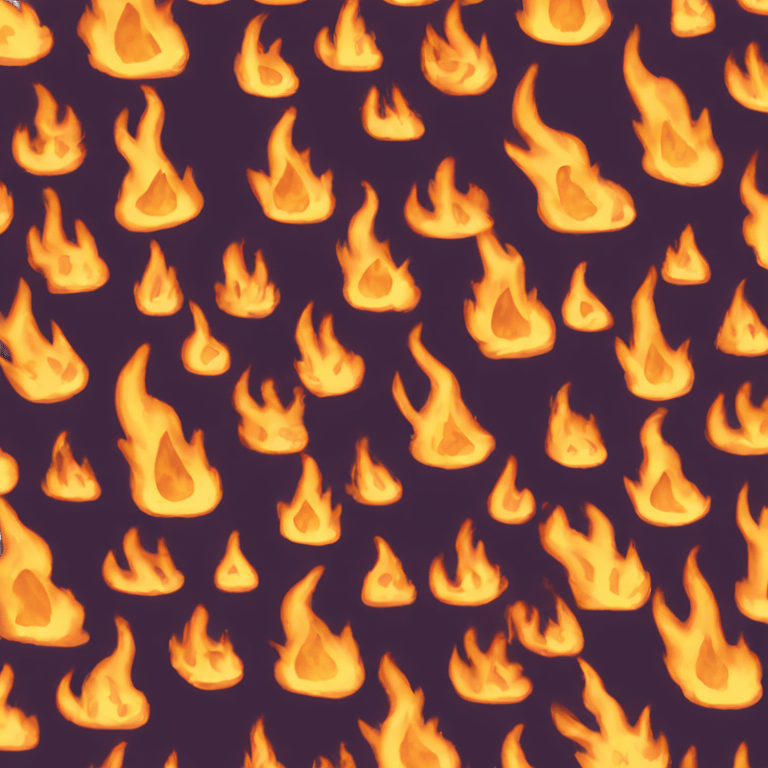 A blaze emoji