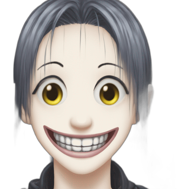 tomie grin junji ito emoji