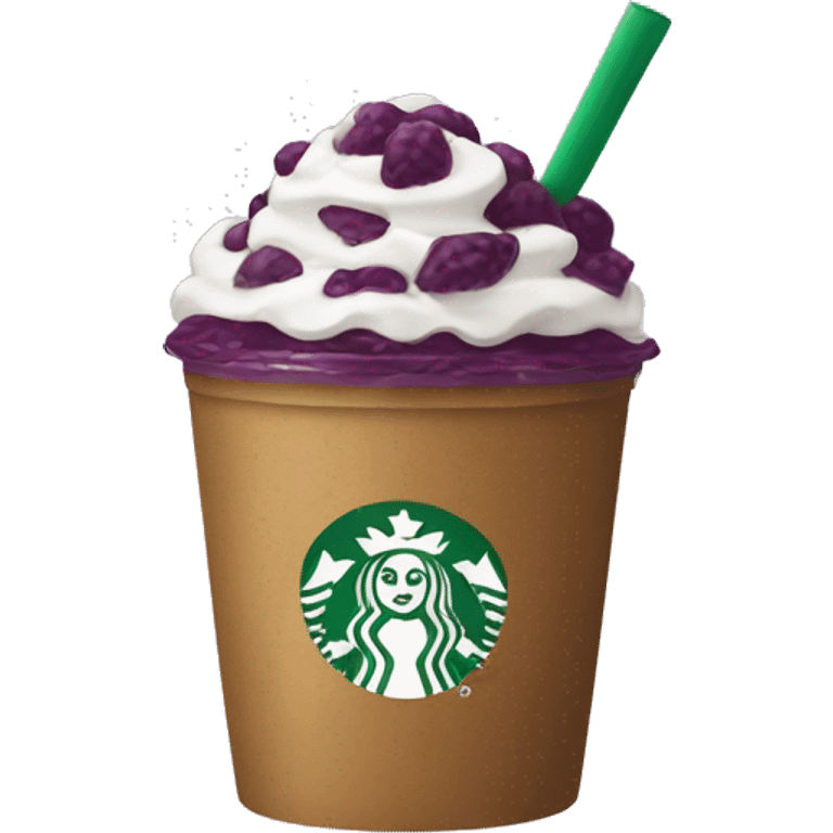 Starbucks açaí  emoji