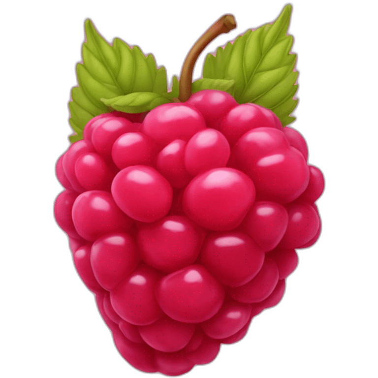 Rasberry emoji