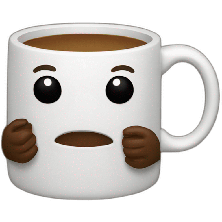 a mug of coffee emoji