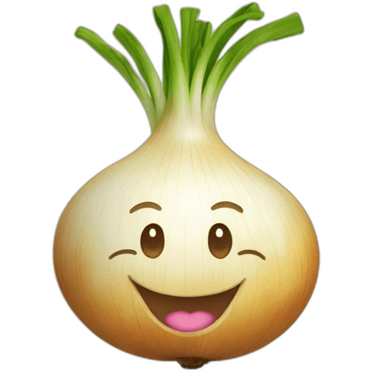 happy onion emoji