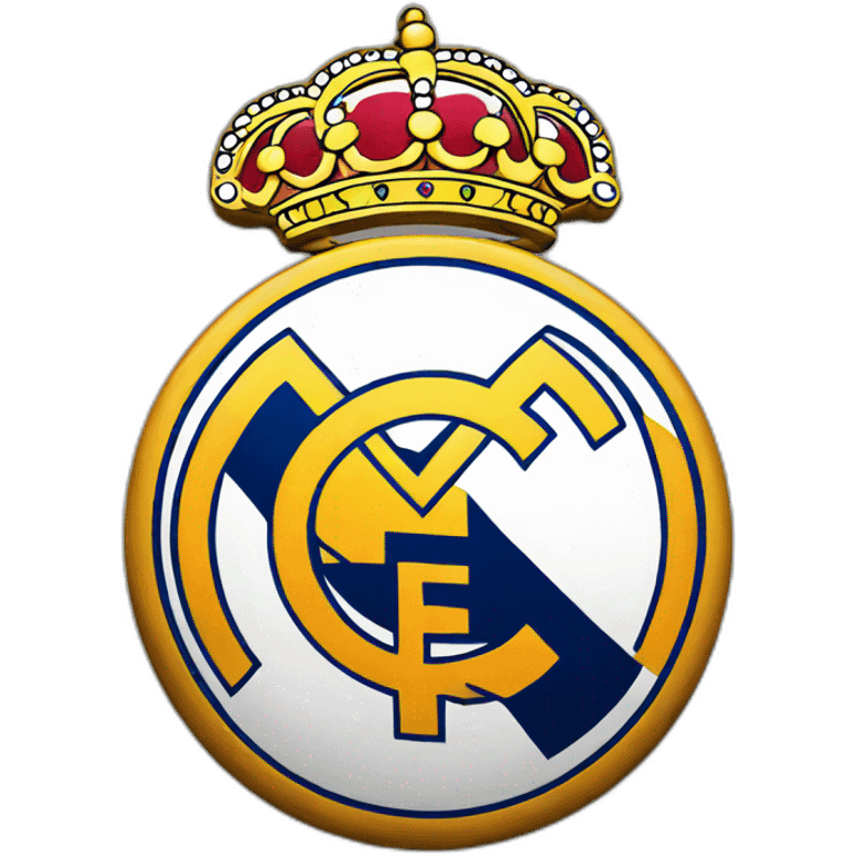 Real Madrid logo   emoji