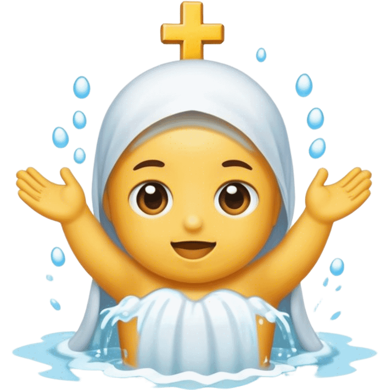 Baptize emoji