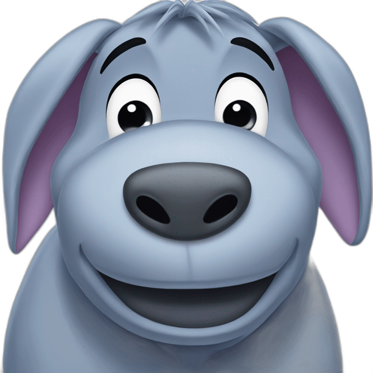 Eeyore from winnie the pooh  emoji