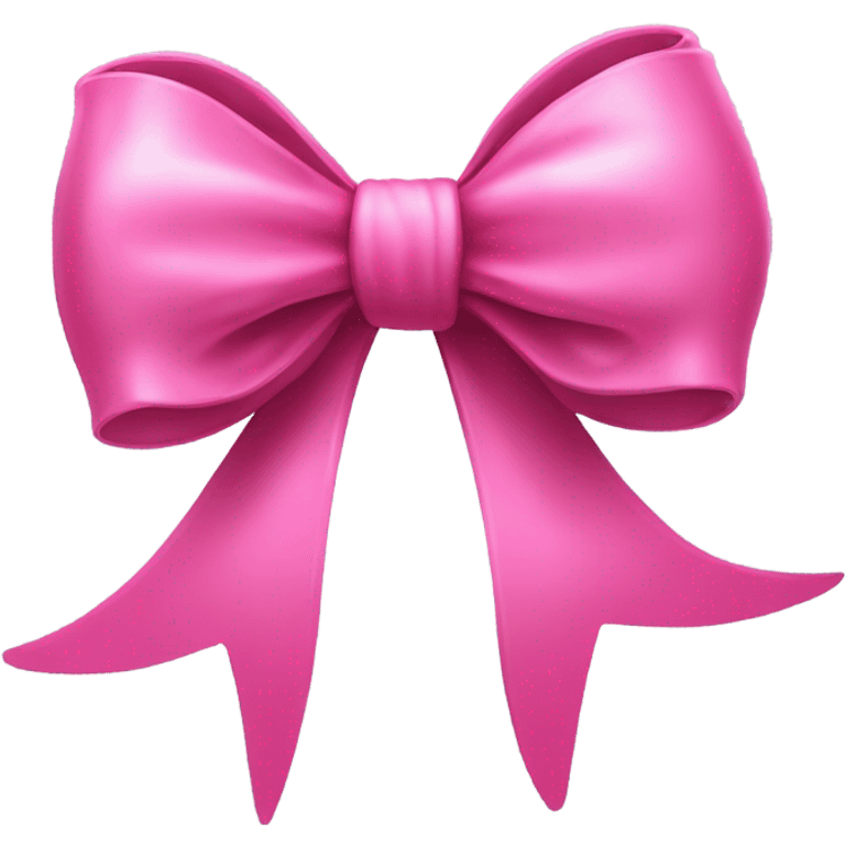 pink bow emoji