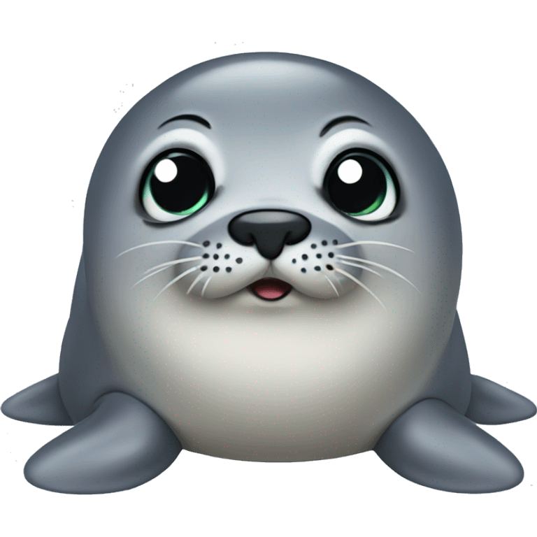 Cute little seal emoji