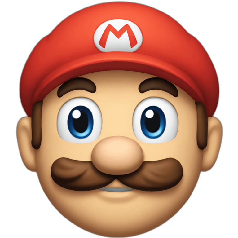 mario face emoji