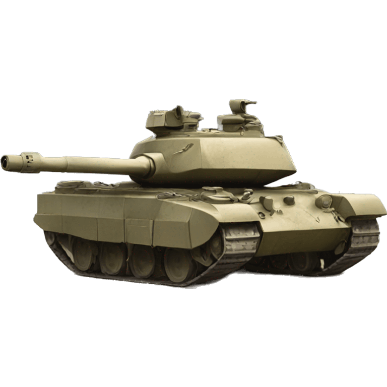 tank on runway emoji