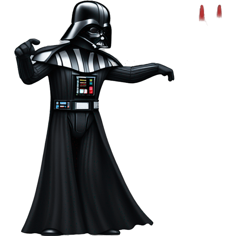 Darth Vader dancing emoji