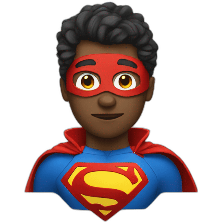 Super hero emoji