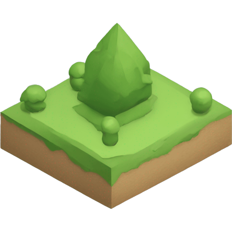 isometric  point emoji