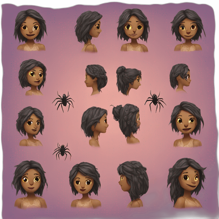 spider women emoji