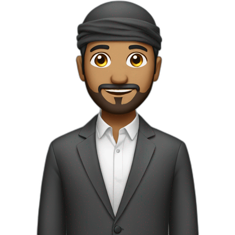 muslim business man emoji