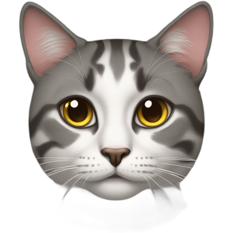 H3art face cat emoji